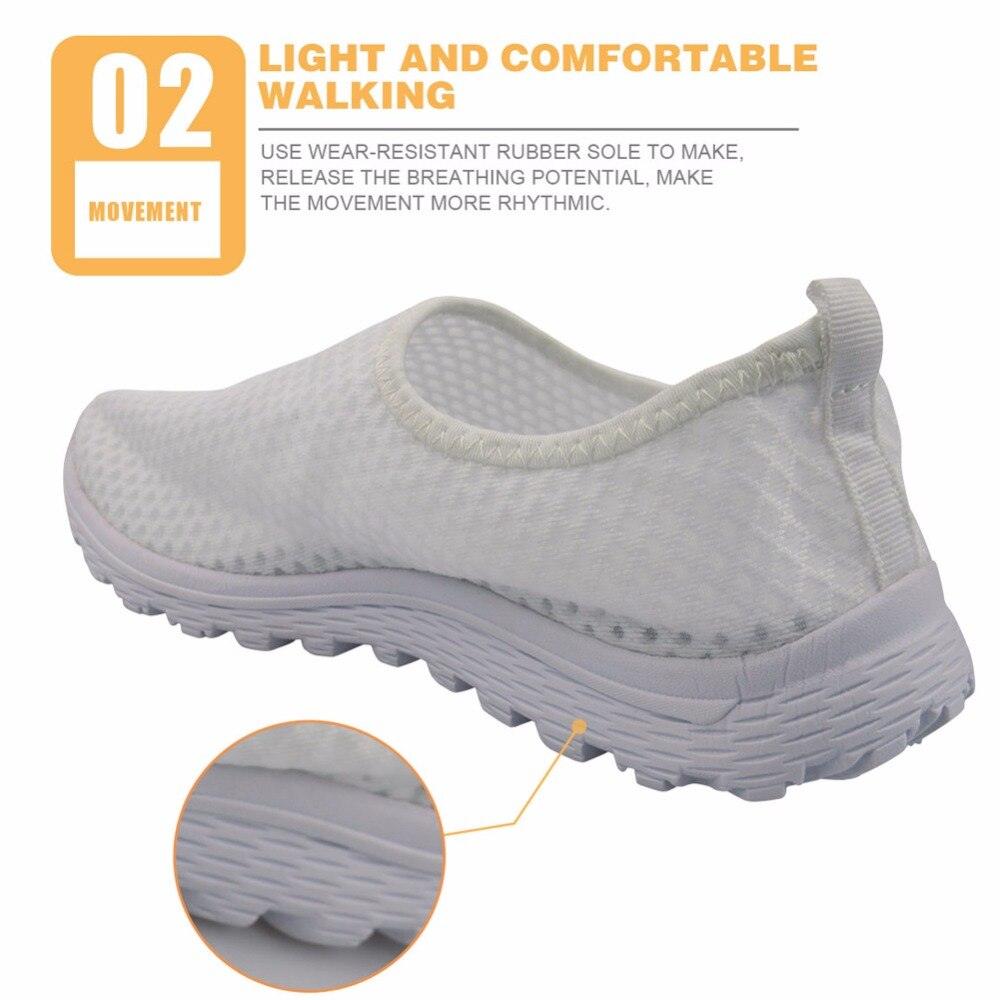 Veterinary Surgeon Pattern Flats Women Shoes Summer Fashion Comfortable Mesh Ladies Sneakers Shoes - Thumbedtreats