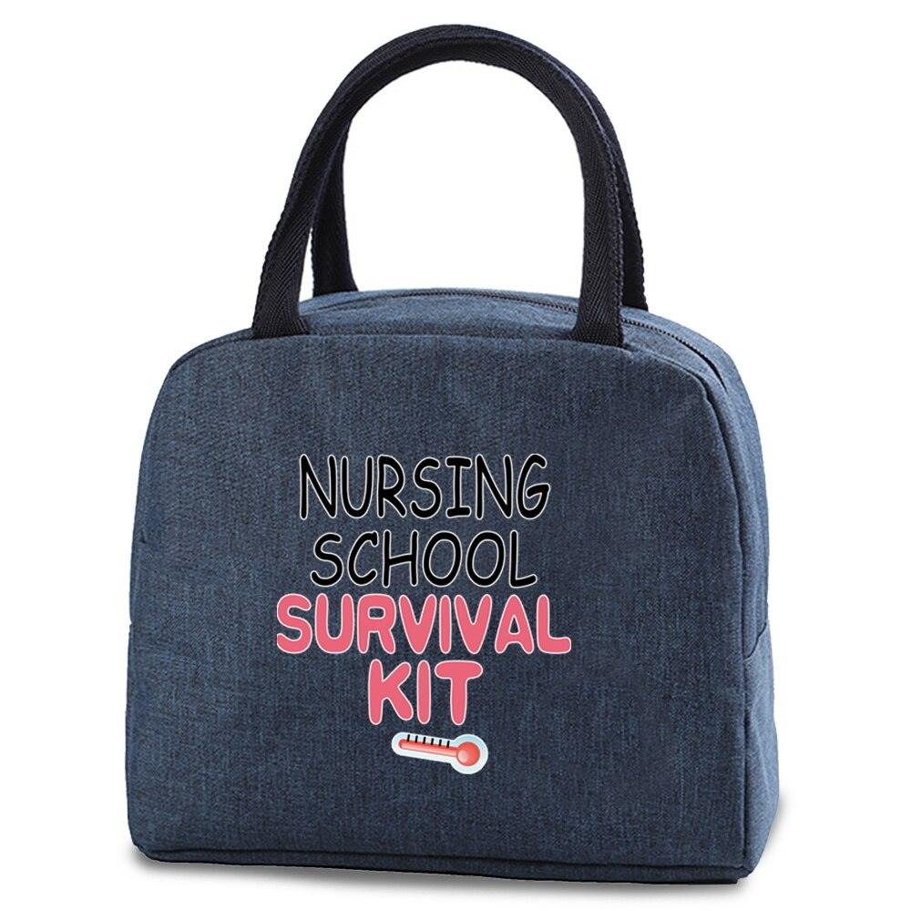 Nurse Functional Cooler Lunch Box Portable Insulated Lunch Bags Thermal Picnic Travel Food Storage Pouch New Handbag Nurse Gifts - Thumbedtreats