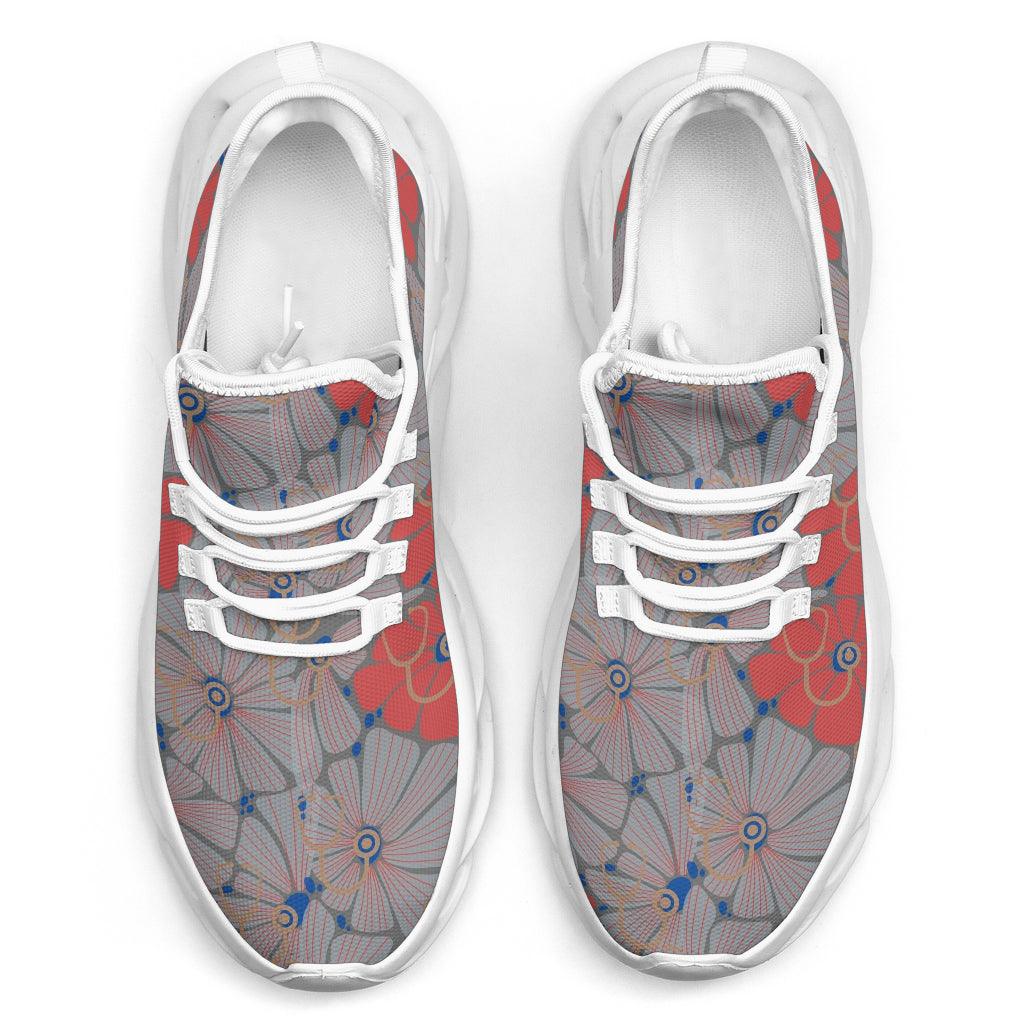 Stethoscope floral sneakers
