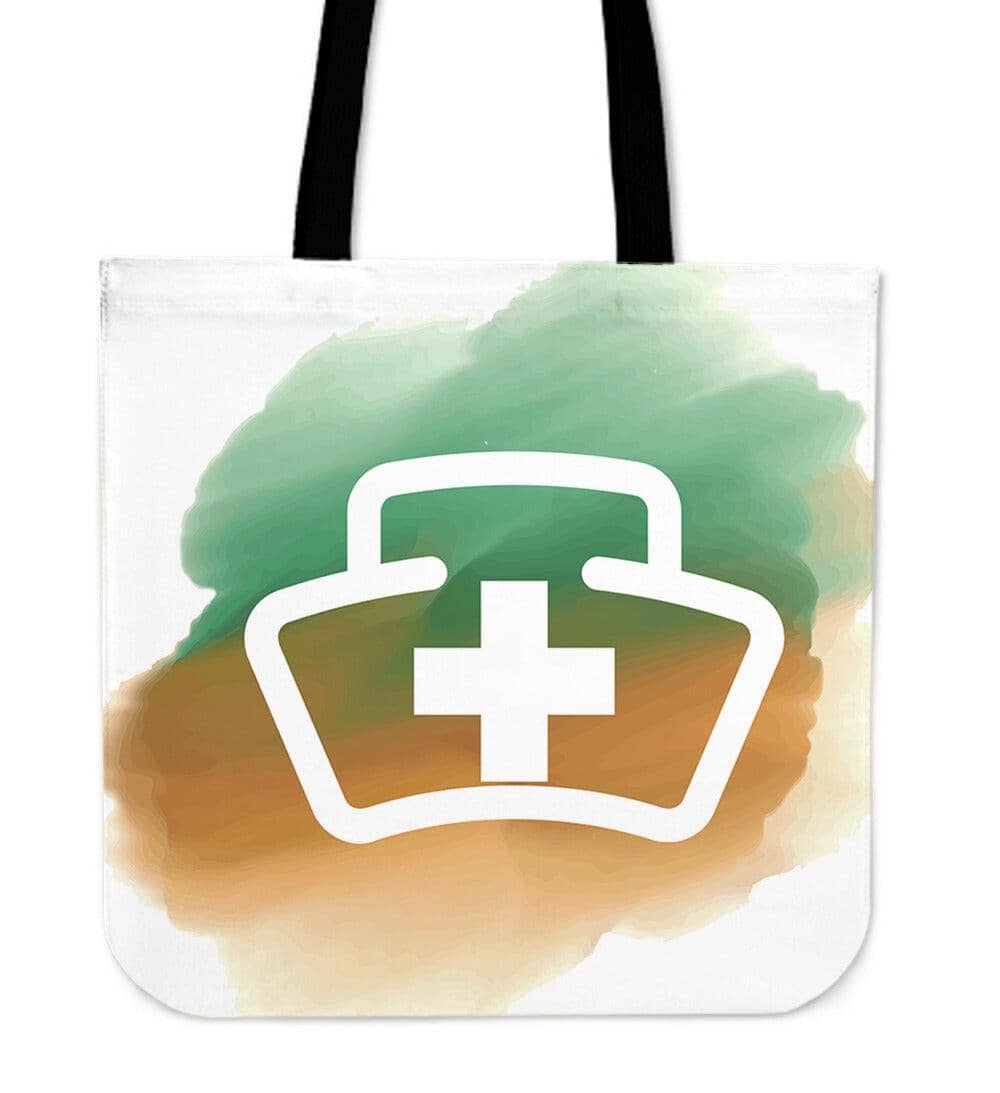 Nurse Cross Cotton Tote Bag [thumbedtreats] 
