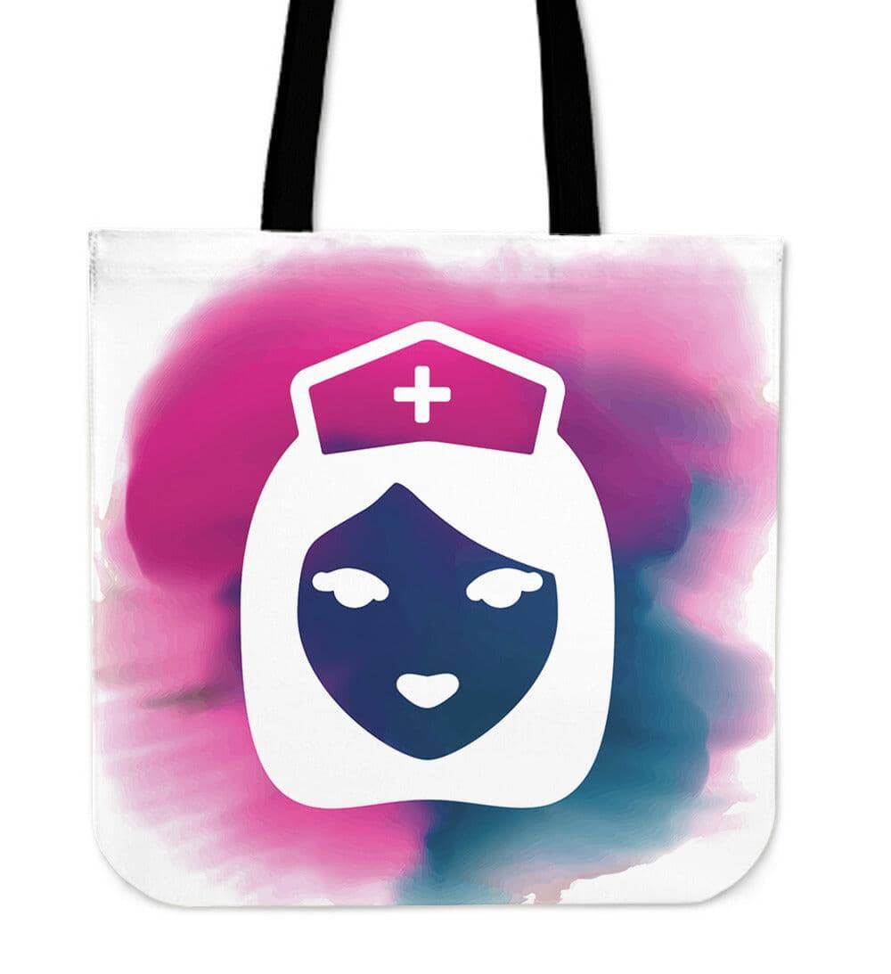 Nurse Face Tote Bag [thumbedtreats] 