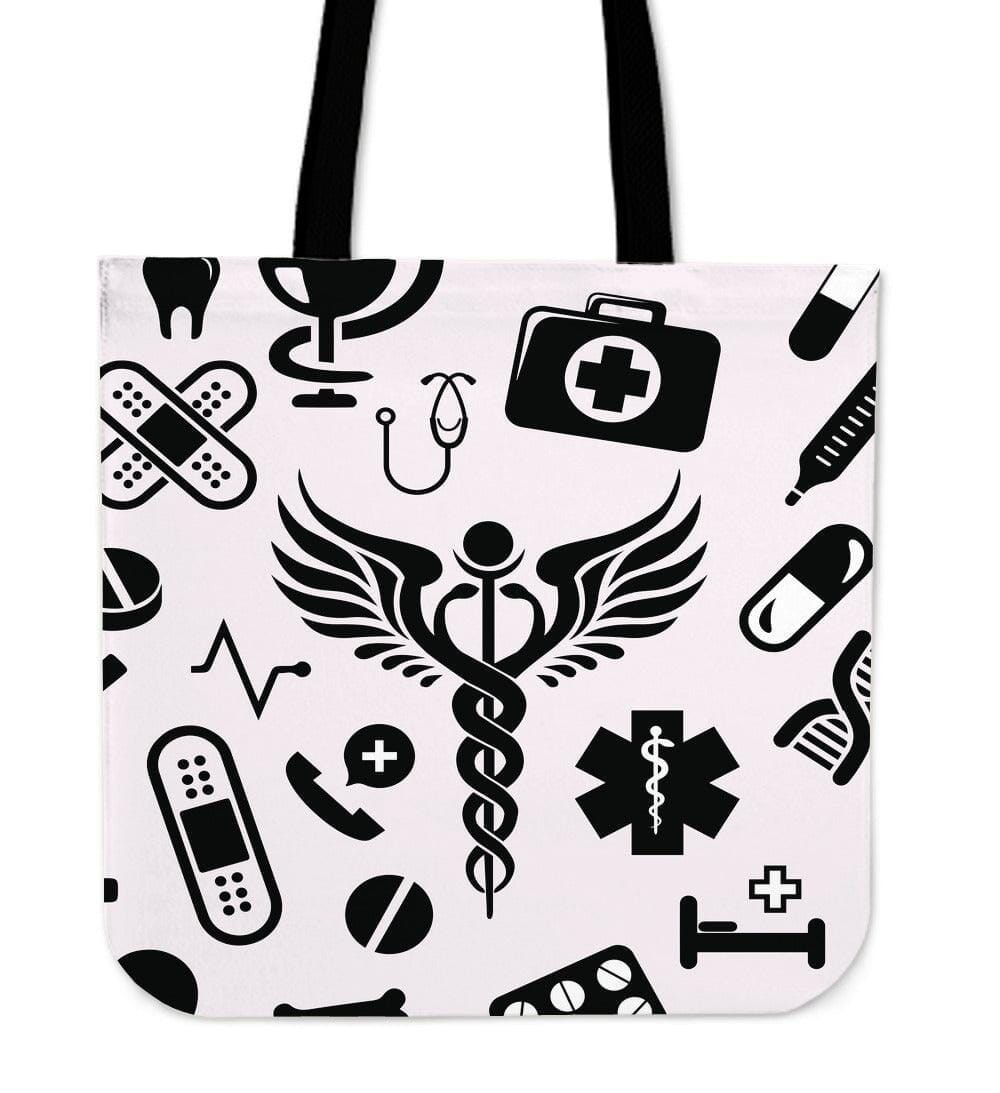 Nurse Tool Cotton Tote Bag [thumbedtreats] 