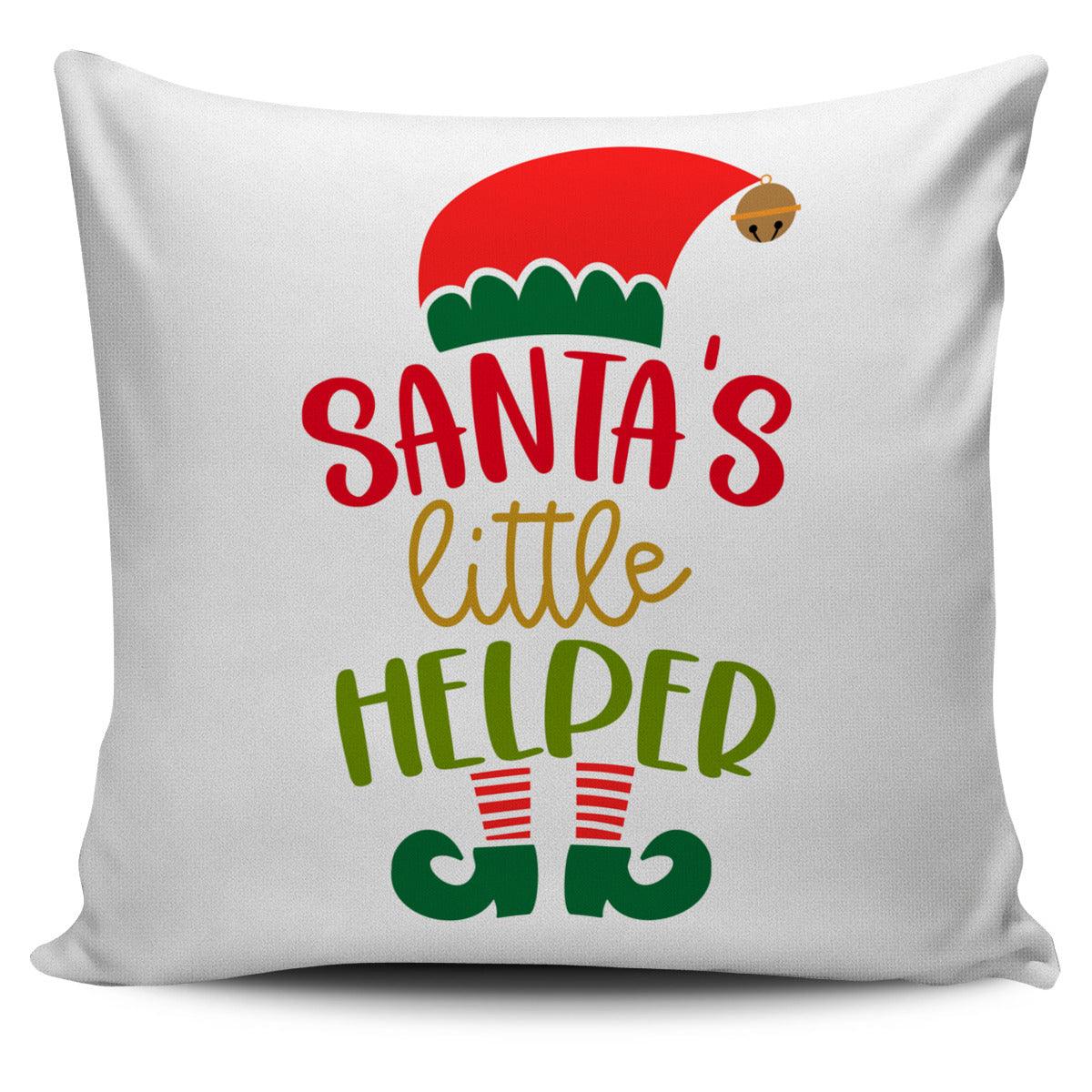 Christmas Pillow "Santa's little helper" - Thumbedtreats