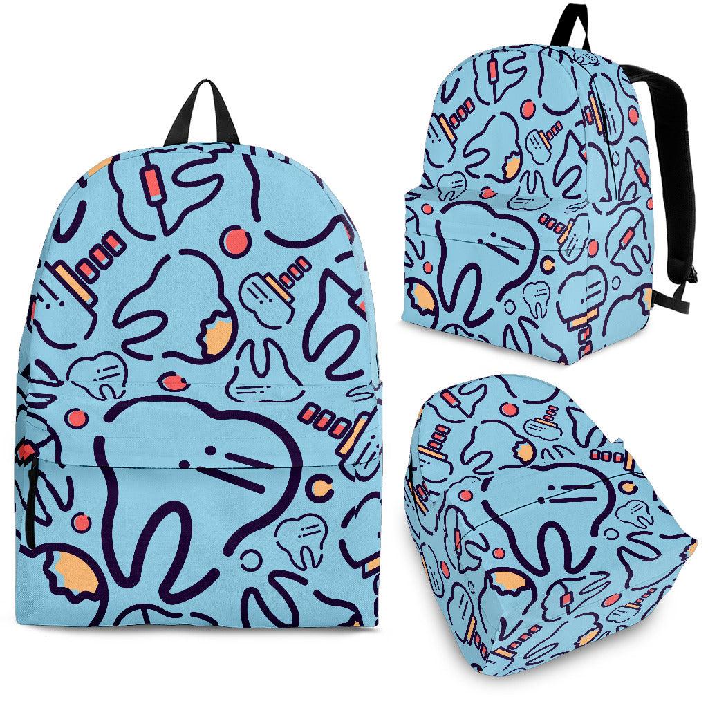 Dentist Blue Tooth Backpack - Thumbedtreats