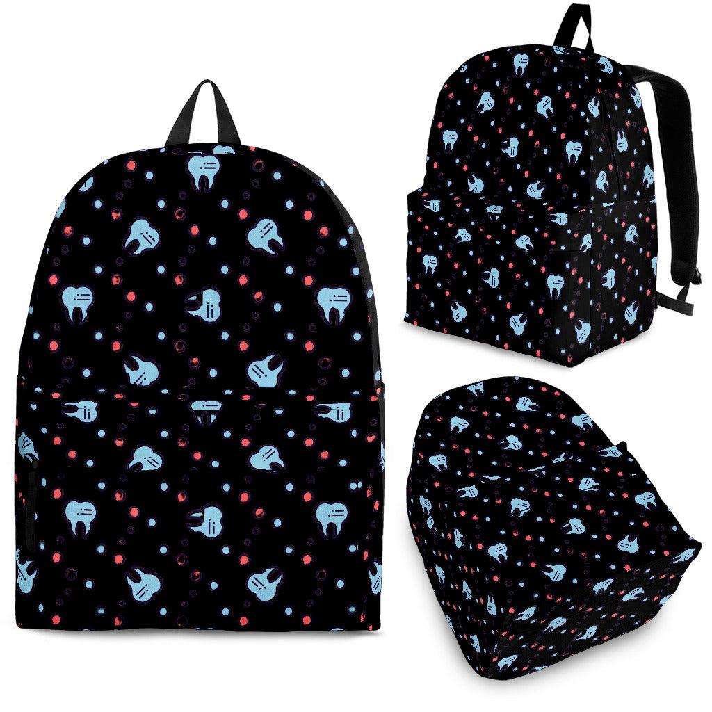 Dentist Tooth Mosaic Backpack