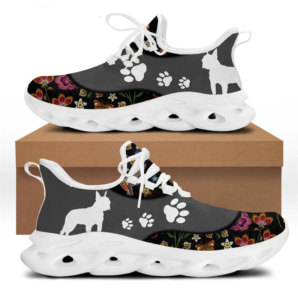 Vet Shoes for Women Veterinary Animal Paw Brand Design Female Lightweight Flat Sneakers Lace Up Footwear 