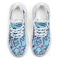 Dentist Blue Tooth Sneakers - White